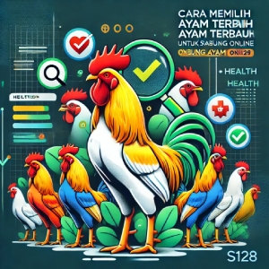 Cara Memilih Ayam Terbaik untuk Sabung Ayam Online di S128