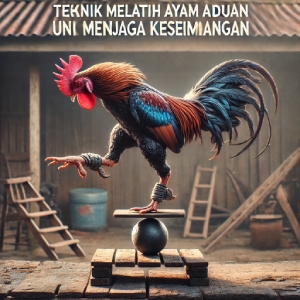 Teknik Melatih Ayam Aduan untuk Menjaga Keseimbangan